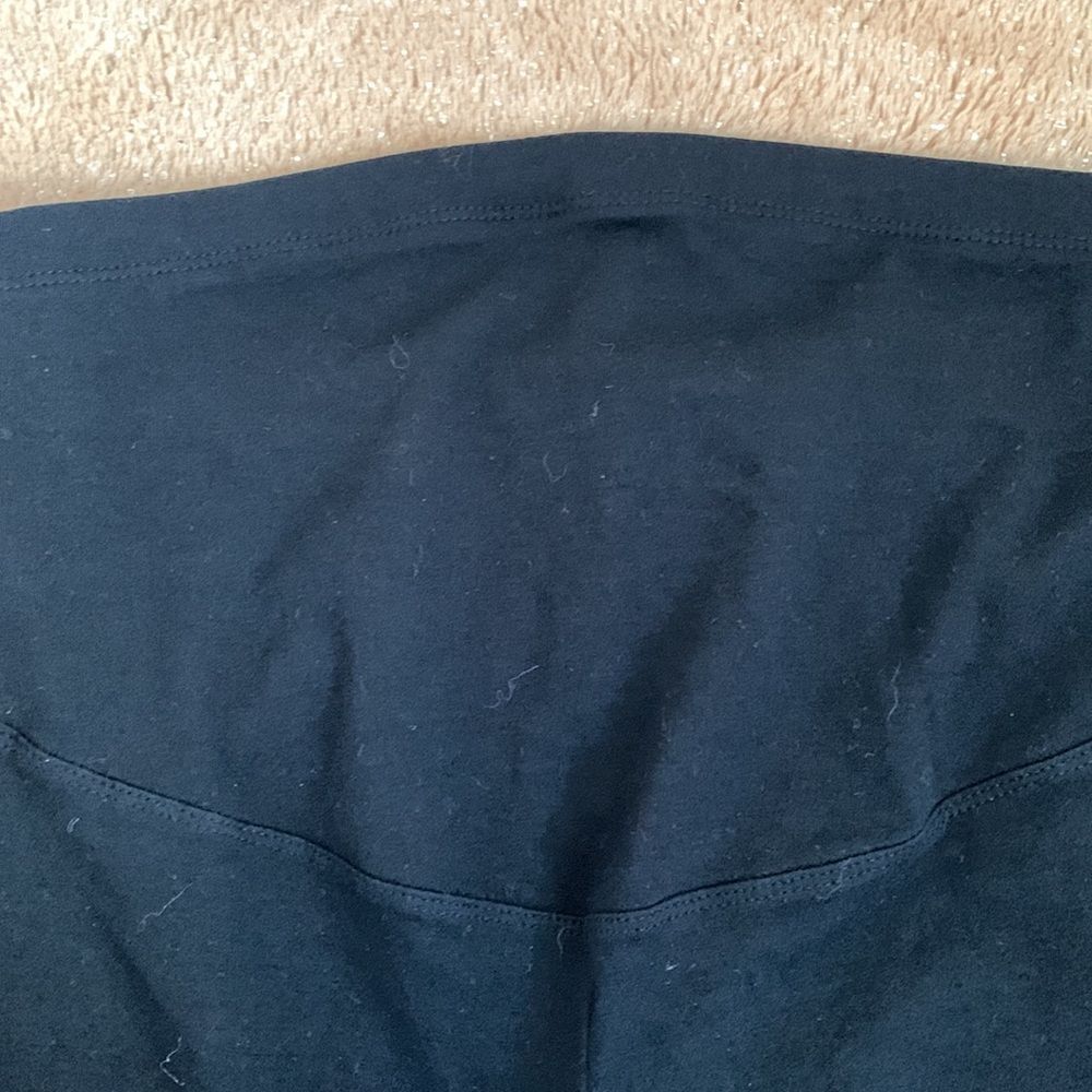 Old Navy Maternity Cotton Yoga Pants Leggings Set of 3 S Black - Picture 10 of 16